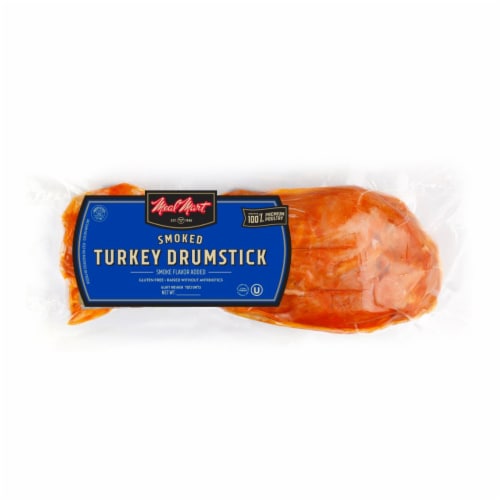 Meal Mart Smoked Turkey Drumstick Perspective: front