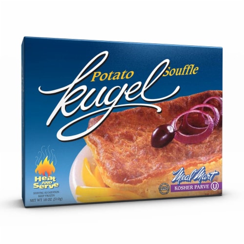 Meal Mart Potato Kugel Souffle Frozen Meal Perspective: front