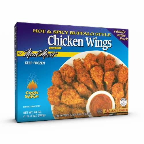 Meal Mart® Hot & Spicy Buffalo Style Chicken Wings Perspective: front