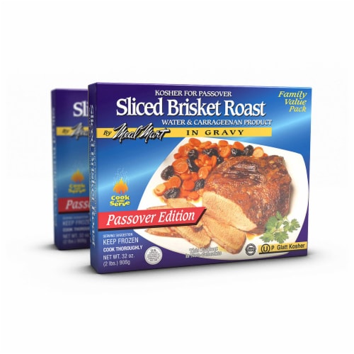 Meal Mart Sliced Brisket Roast in Gravy Perspective: front