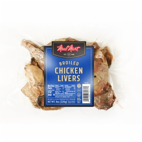Meal Mart Broiled Chicken Liver Perspective: front