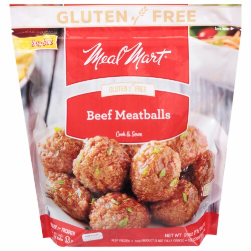 Meal Mart® Gluten-Free Beef Meatballs Perspective: front