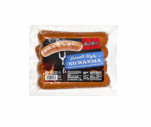 Meal Mart Israeli Style Shwarma Chicken & Lamb Sausage Perspective: front
