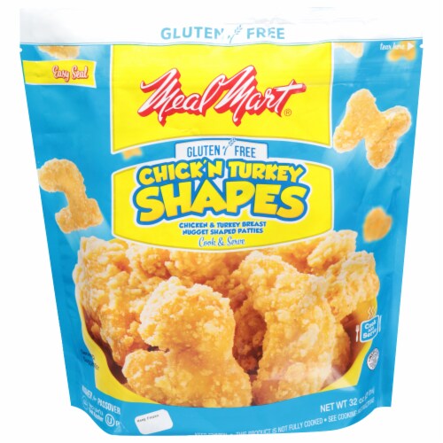Meal Mart® Gluten Free Chick'n Turkey Shapes Perspective: front