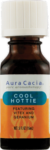 Aura Cacia Cool Hottie Essential Solutions Mist Perspective: front