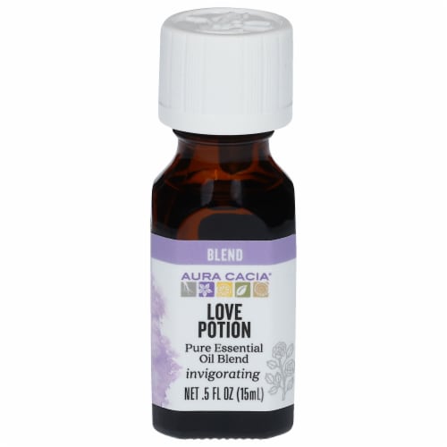 Aura Cacia Love Potion Essential Solutions Mist Perspective: front