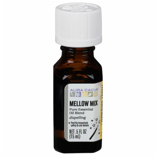 Aura Cacia Mellow Mix Essential Solutions Mist Perspective: front