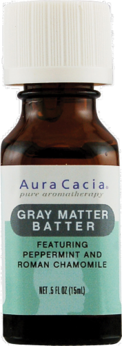 Aura Cacia Grey Matter Batter Essential Solutions Mist Perspective: front