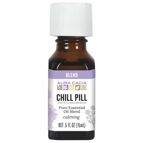 Aura Cacia Chill Pill Essential Solutions Mist Perspective: front
