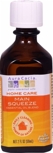 Aura Cacia Home Care Main Squeeze Essential Oil Blend Perspective: front