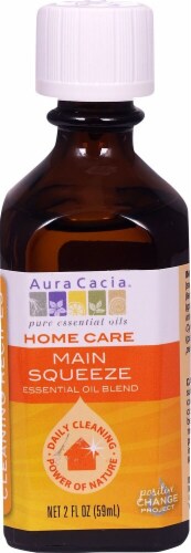 Aura Cacia Home Care Main Squeeze Essential Oil Blend Perspective: front