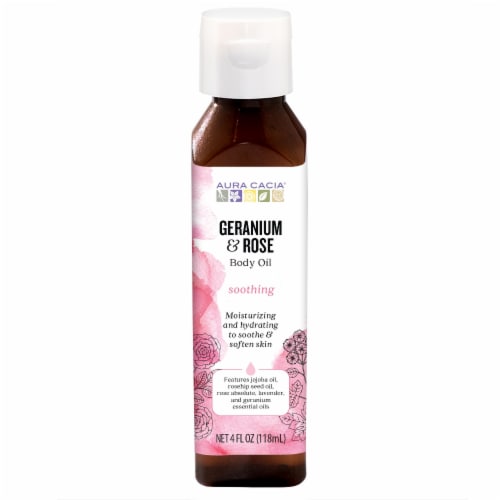 Aura Cacia Heartsong Massage Oil Perspective: front