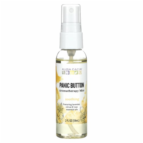 Aura Cacia Panic Button Aromatherapy Mist - 2 fl oz (59 ml) Perspective: front