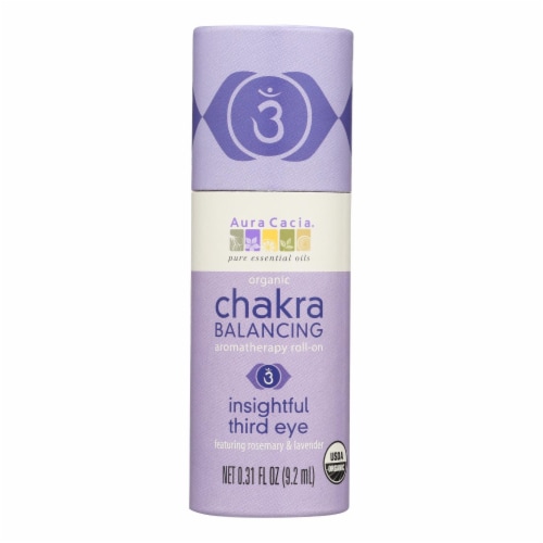 Aura Cacia Chakra Balancing Insightful Third Eye Roll On Perspective: front