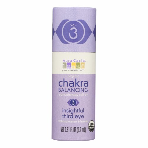 Aura Cacia Chakra Balancing Insightful Third Eye Roll On Perspective: front