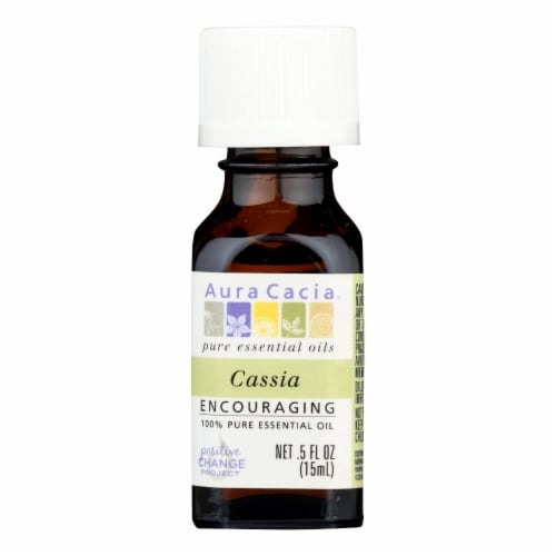 AURA CACIA CASSIA (CINNAMON) ESSENTIAL OIL 0.5 FL. OZ. AURA CACIA CASSIA (CINNAMON) ESSENTIAL OIL 0.5 FL. OZ.