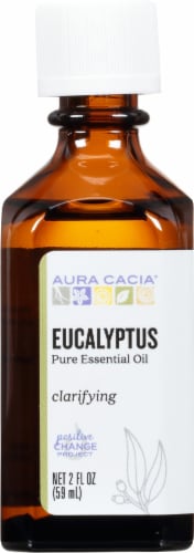Aura Cacia® Eucalyptus Essential Oil Perspective: front