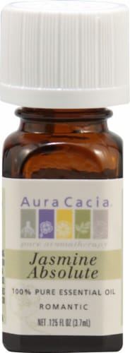 Aura Cacia Jasmine Pure Essential Oil Perspective: front