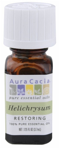 Aura Cacia Restoring Helichrysum Pure Essential Oil Perspective: front