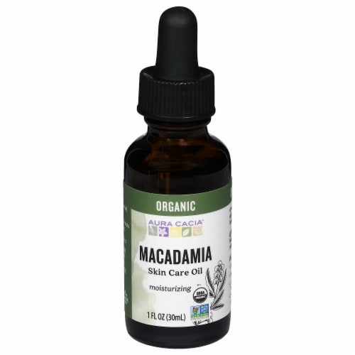 Aura Cacia® Macadamia Skin Care Oil Perspective: front