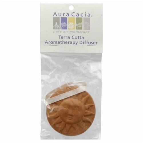 Aura Cacia Terra Cotta Aromatherapy Diffuser Perspective: front