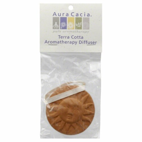 Aura Cacia Terra Cotta Aromatherapy Diffuser Perspective: front