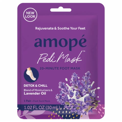 Amope Lavender Pedimask™ Perspective: front