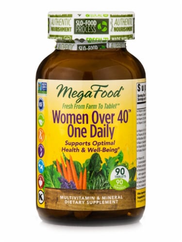 MegaFood Women's One Daily Tablets Perspective: front