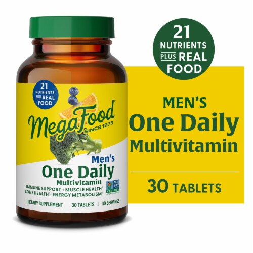 MegaFood Men’s One Daily Multivitamin Perspective: front
