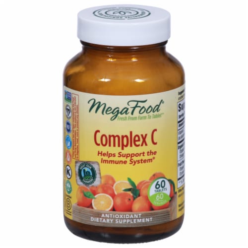 MegaFood® Complex C Tablets Perspective: front