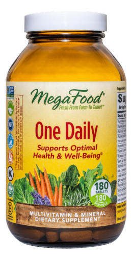MegaFood® One Daily Multi-Vitamin Perspective: front