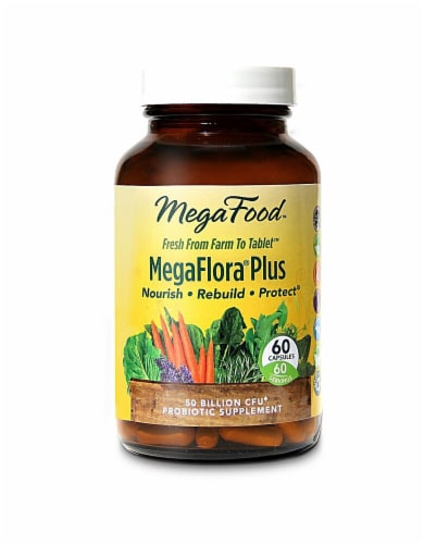 MegaFood  MegaFlora® Plus Perspective: front