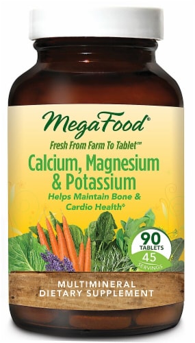 MegaFood  Calcium & Magnesium Perspective: front