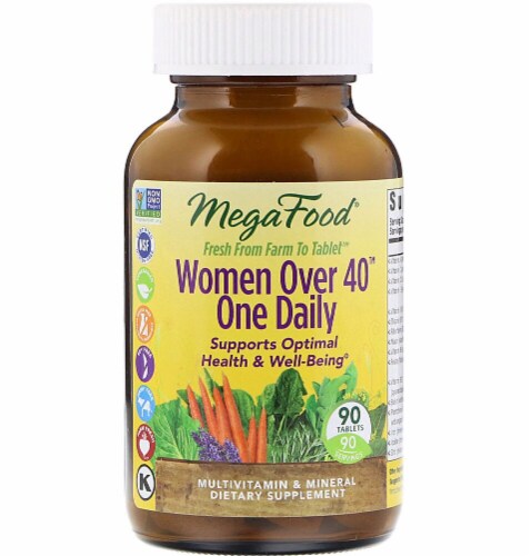MegaFood  Women Over 40 One Daily Perspective: front