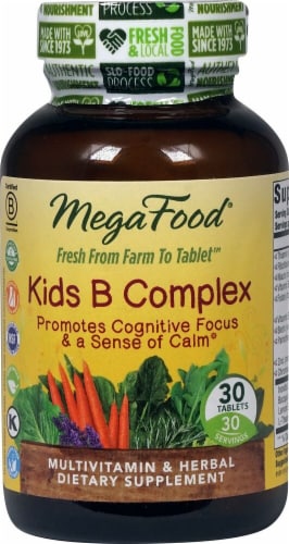MegaFood  Kid's B Complex Perspective: front