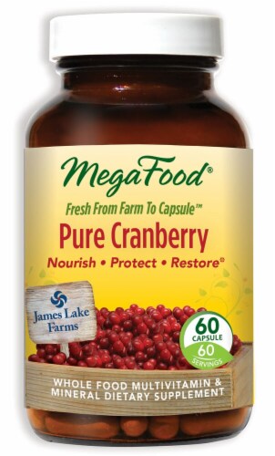 MegaFood  Pure Cranberry Perspective: front