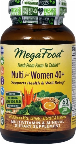 MegaFood  Multi for Women 40 plus Perspective: front