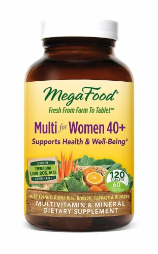 MegaFood  Multi for Women 40 Plus Perspective: front