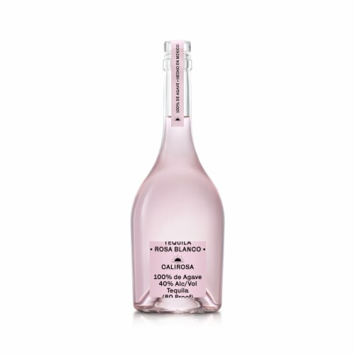 Calirosa Rosa Blanco Tequila Perspective: front