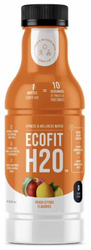 Ecofit H20™ Peach Mango Enhanced Water Perspective: front