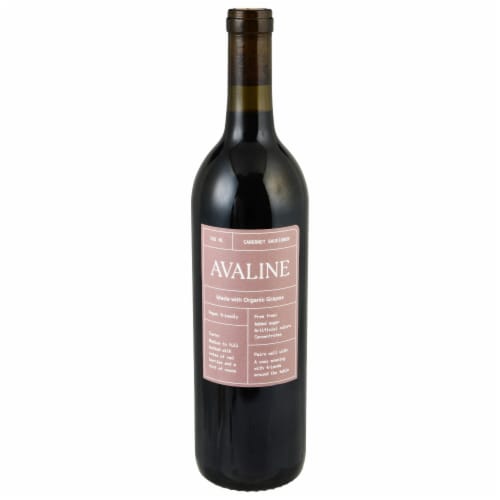 Avaline Cabernet Sauvignon California Red Wine Perspective: front