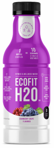 Ecofit H20™ Kiwi Strawberry Enhanced Water Perspective: front