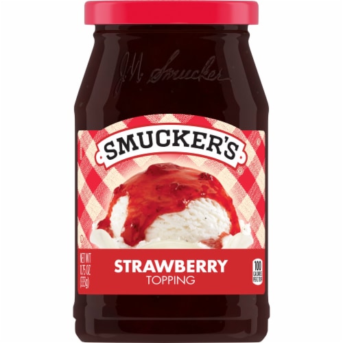 Smucker's® Strawberry Syrup Topping Perspective: front