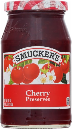 Smucker's Cherry Preserves Perspective: front