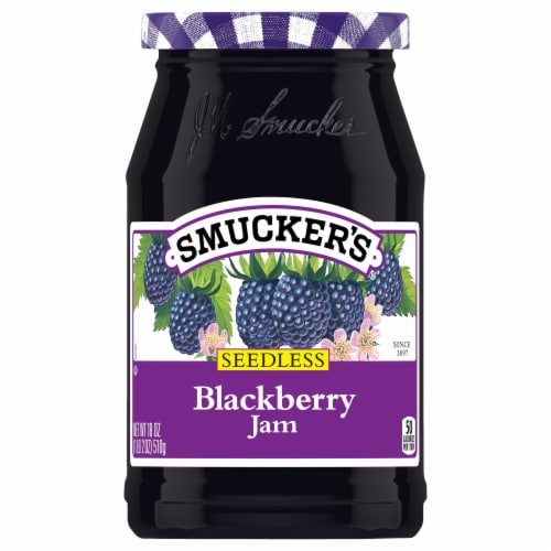 Smucker's Seedless Blackberry Jam Perspective: front