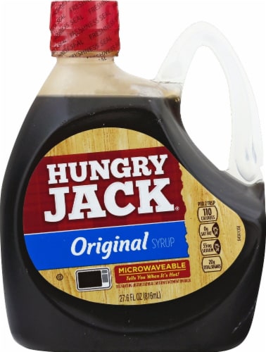 Hungry Jack Original Microwavable Syrup Perspective: front