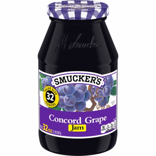 Smucker's® Concord Grape Jam Spread Perspective: front