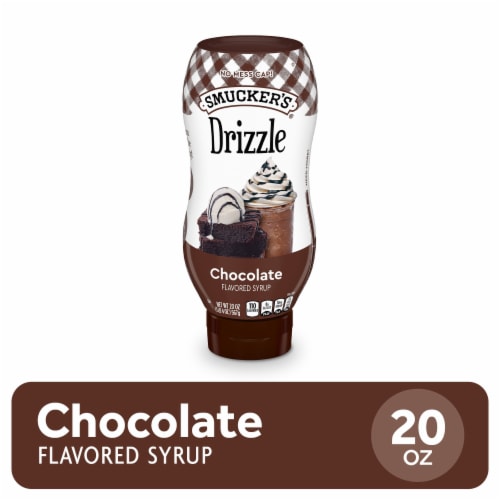 Smucker’s Drizzle Chocolate Flavored Syrup Perspective: front