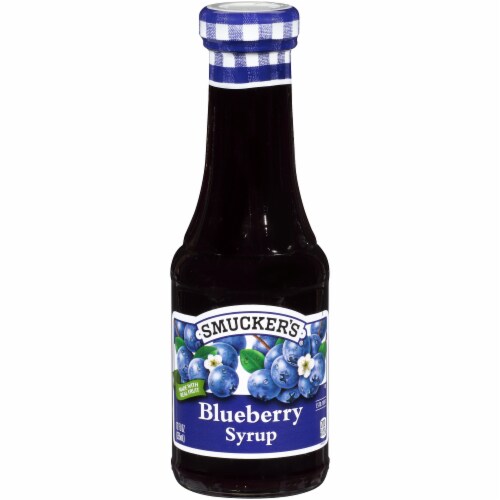 Smuckers Blueberry Syrup, 12 Fluid Ounce -- 6 per case. Perspective: front