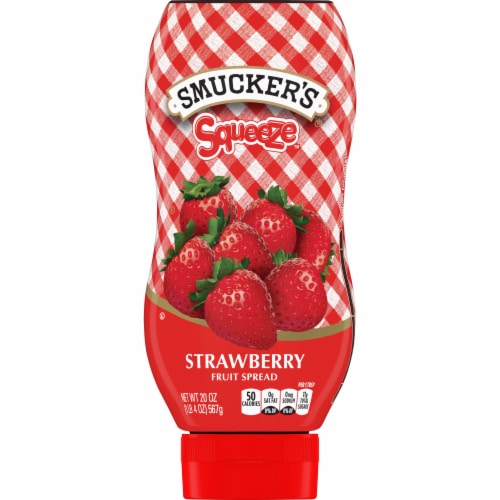 Smucker's® Squeeze™ Strawberry Fruit Spread Perspective: front